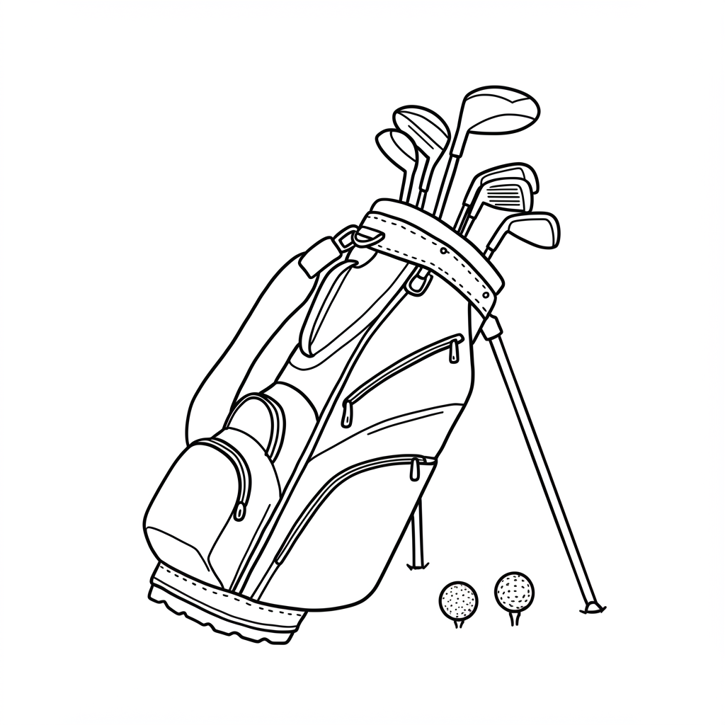 Golf Bag Icon